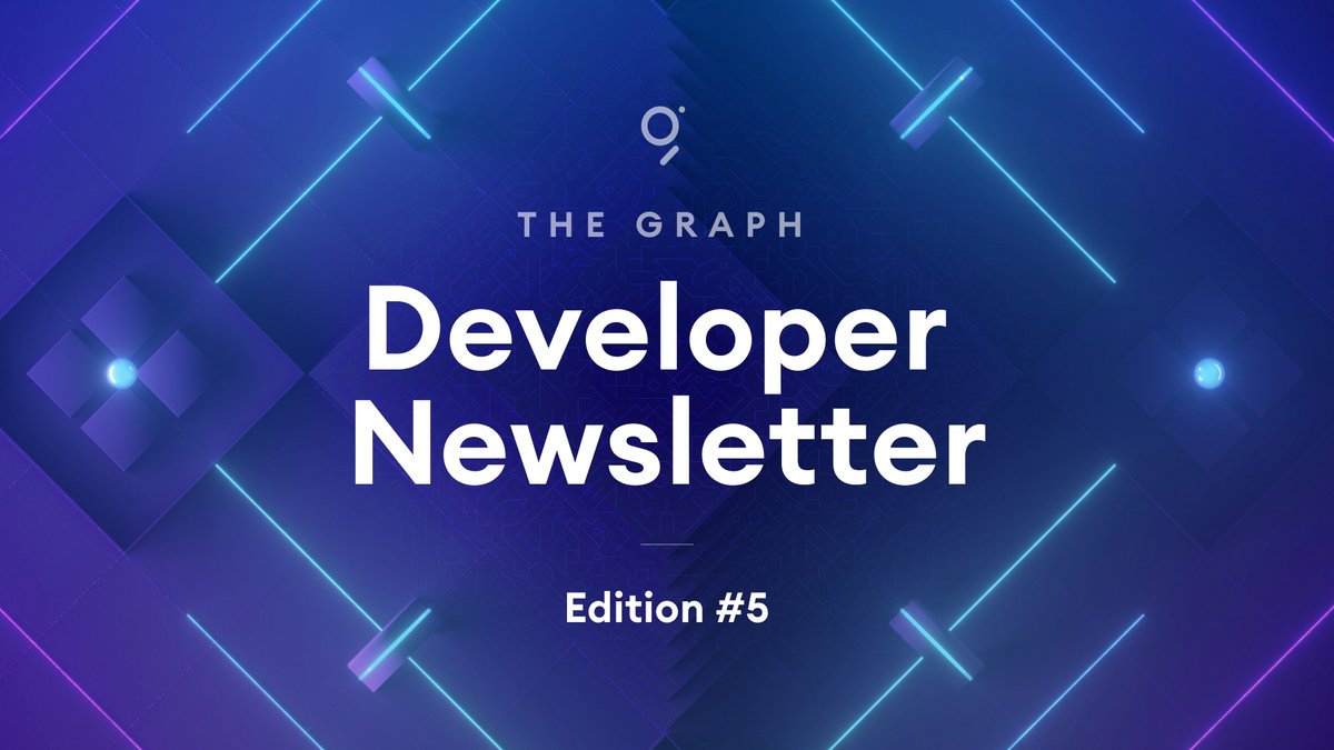graphprotocol's tweet photo. Devs who want to stay up to speed on the latest substreams announcements should also subscribe to The Graph Developer newsletter to learn more!

The next edition goes live today!
➡️https://t.co/X3LZLdmtW0 https://t.co/ReYETQKYv3