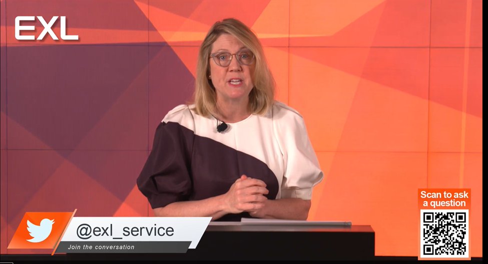exl_service's tweet photo. According to Anita Mahon, EVP, Growth &amp; Strategy Officer, Generative AI can positively impact the healthcare sphere in many ways, including early disease detection and improving member and patient experience, while still complying with federal privacy regulations. #EXLGenAIEvent https://t.co/mNf2mijLxH