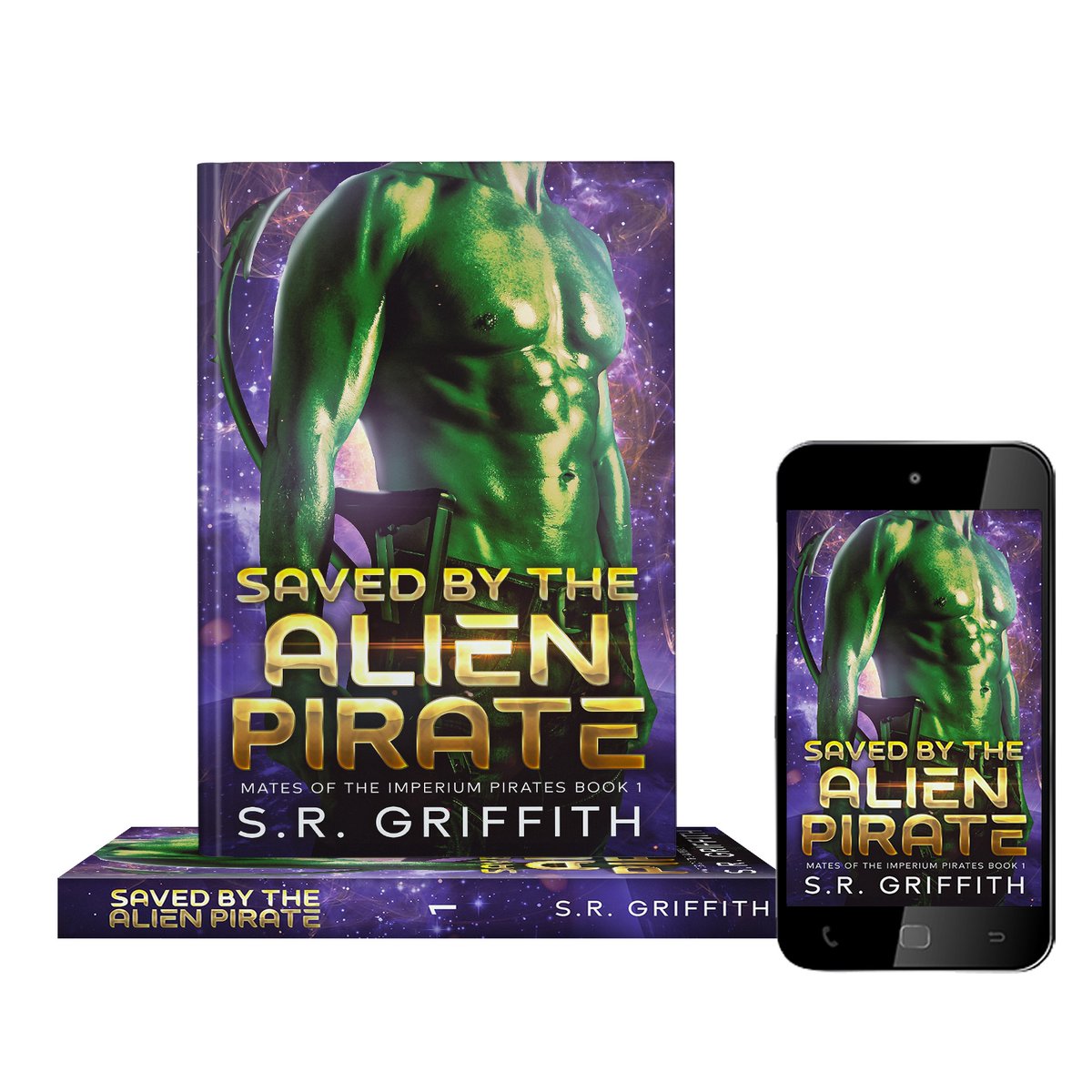 HoopingLove's tweet photo. Here's my cover for Saved by the Alien Pirate
PRE ORDER Saved by the Alien Pirate
It's a slow burn
https://t.co/Kv66EUPqxz
#preorder #tailplay #manchest #scifiromance https://t.co/HHPR9gsavN