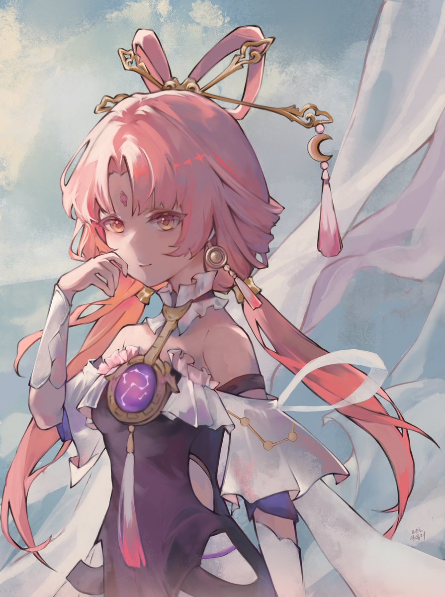 ashsayuri's tweet photo. #honkaistarrail  Fu Xuan 🌸 https://t.co/WzLiJLJmFp