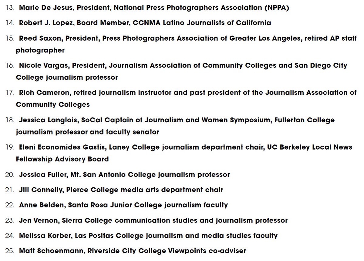 NEWS: On May 30, a coalition of journalists, journalism educators and press advocates sent the following letter to <a href="/LACityCollege/">LA City College</a> and <a href="/laccd/">Los Angeles Community College District</a> leaders protesting reports of a culture of censorship faced by student journalists on campus.