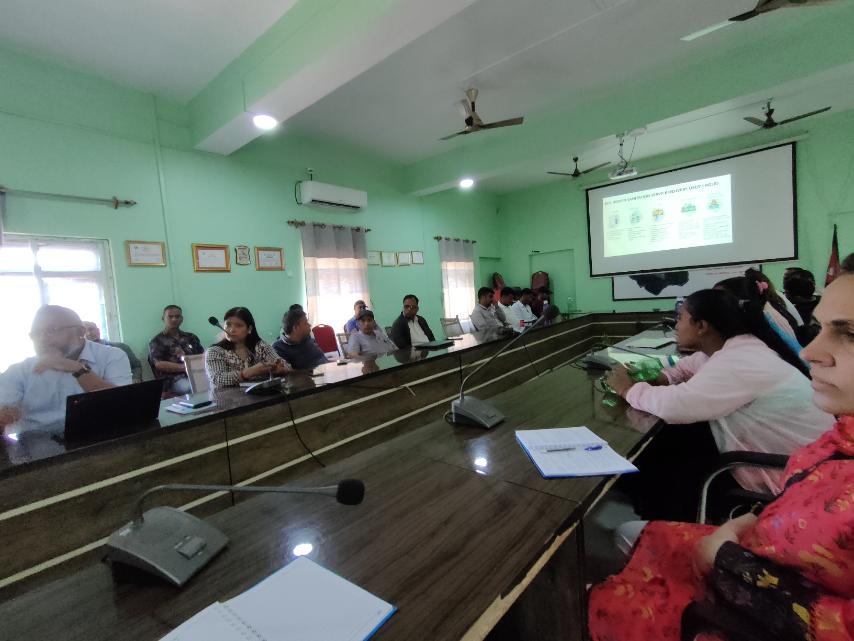 ShresthaRaj98's tweet photo. Orientation and fruitfull discussion with Birendranagar Municipality and Mayor Mohan Maya (Dhakal) has committed to implementation and utilisation of IMIS in Municipality for Safely Managed #Sanitation and eBPS. #Digitalisation 
@SnvNepal ,@MunankamiRajeev ,@ManuSappy https://t.co/8Zy5YKm96A