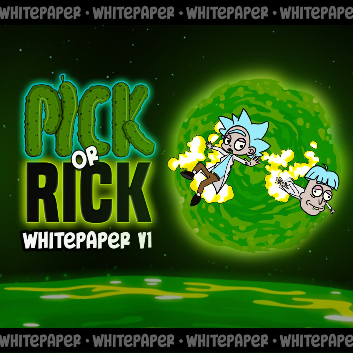 pickorrick's tweet photo. 📚 Get schwifty with the Pick or Rick whitepaper, ya nerds!

https://t.co/QY0QB6Rqye https://t.co/NBskJV2hUV