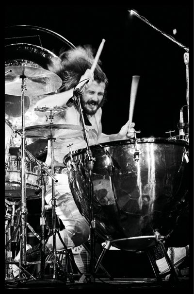 On this day in 1948, Led Zeppelin drummer John Bonham is born in Redditch, Worcestershire, England.