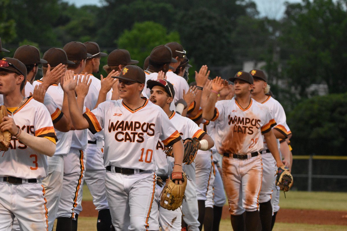 The Wampus Cats were all smiles after Monday's win. We're back in Albemarle this Thursday, Friday and Saturday night!