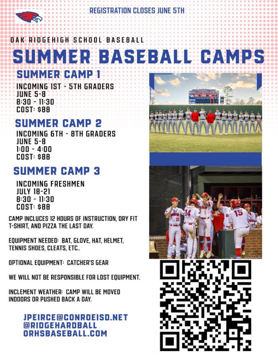 Oak Ridge HS Baseball Fans tweet media