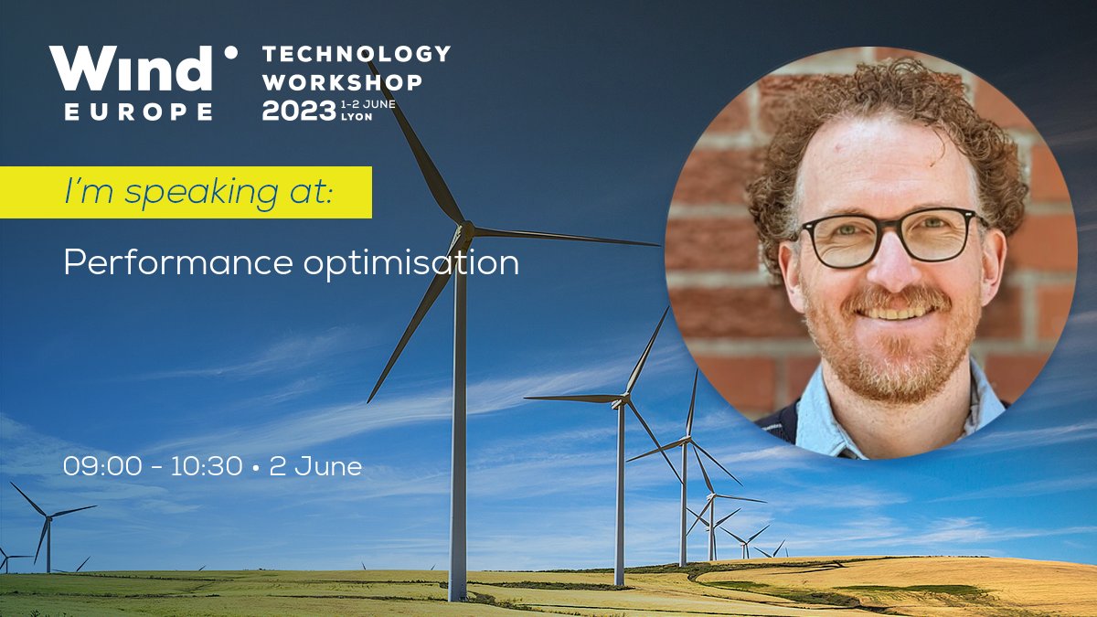 Power_Factors's tweet photo. Join Power Factors’ Anthony Crockford @WindEurope Technology Workshop in Lyon, France on Friday, June 2 at 9 am CET, as he explores quantifying performance gain through turbine controller optimization with continuous side-by-side analysis: https://t.co/8Z6WBXgOcw
#WindTech23 https://t.co/jW2OesXVVT