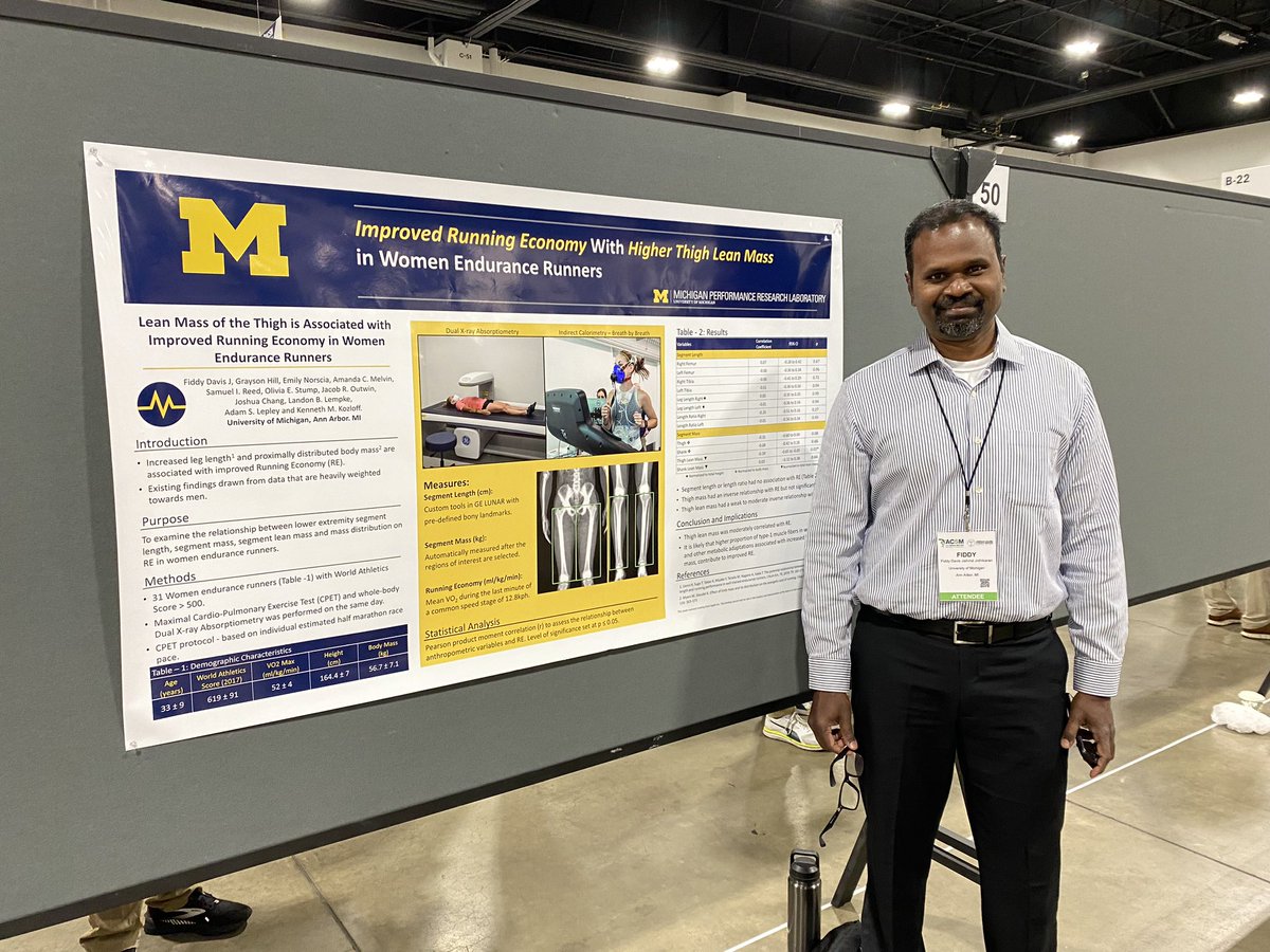 Adam Lepley (@lepley_adam) on Twitter photo If you’re at #ACSM23, stop by poster 51 this morning for a great discussion on running economy and mass distribution by <a href="/DavisFiddy/">Fiddy Davis Phd, PT</a> If you’re at #ACSM23, stop by poster 51 this morning for a great discussion on running economy and mass distribution by <a href="/DavisFiddy/">Fiddy Davis Phd, PT</a>