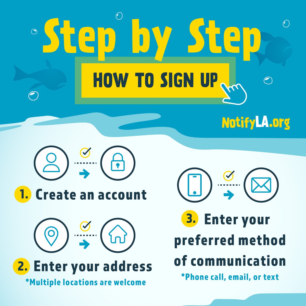 ReadyLA's tweet photo. Stay informed with #NotifyLA, Los Angeles' mass notification system.
Get updates and instructions during emergencies through recorded phone messages, text messages, or email.
Sign up now to stay informed when it matters the most!
https://t.co/F3IiseGFjZ
#Tsunami #BeAlert https://t.co/FhVmE7z61Q