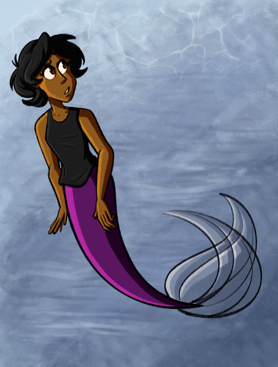 bethanygabri's tweet photo. day thirty one of #mermay ! im shocked i did the whole thing.. im gonna have to play a lot of catch-up with my other monthly art challenges 🫣
#drawmermay2023 #ArtistOnTwitter https://t.co/73aravpGf6