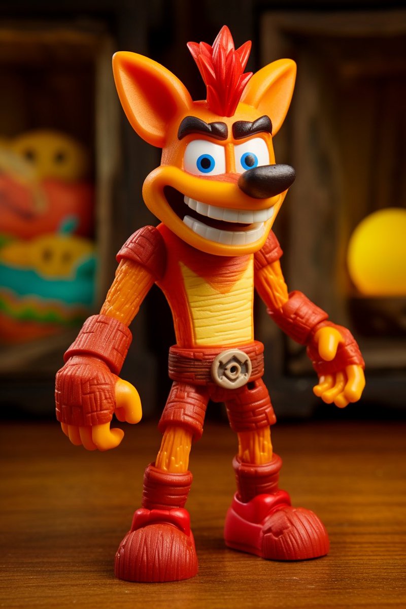 _SunshineRobert's tweet photo. There was no better feeling as a kid than finding out which toy you got in your happy meal! 

Prompt:[Subject] as a McDonald’s happy meal toy,warm tones, hyper realistic,highly detailed,saturated,medium contrast, highly sharpened detail --ar 2:3 --style raw

WHAT TOY DID U GET?! https://t.co/4QR03zBdLZ