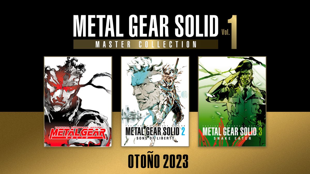 ¿Snake? ¿¡Snake!? SNAAAAKE... vuelve a PlayStation en otoño. Master Collection Vol. 1 incluye:
Metal Gear 
Metal Gear 2: Solid Snake
Metal Gear Solid (Inc. VR/Special Missions)
Metal Gear Solid 2: Sons of Liberty (HD Collection) 
Metal Gear Solid 3: Snake Eater (HD Collection)