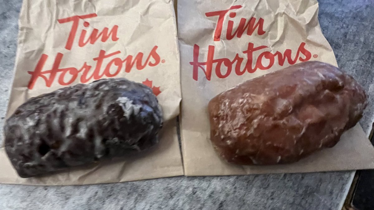 Torontovice's tweet photo. About to try these @TimHortons donuts
for the first time… #WalnutCrunch #CherryStick https://t.co/DePcNN1Ci4