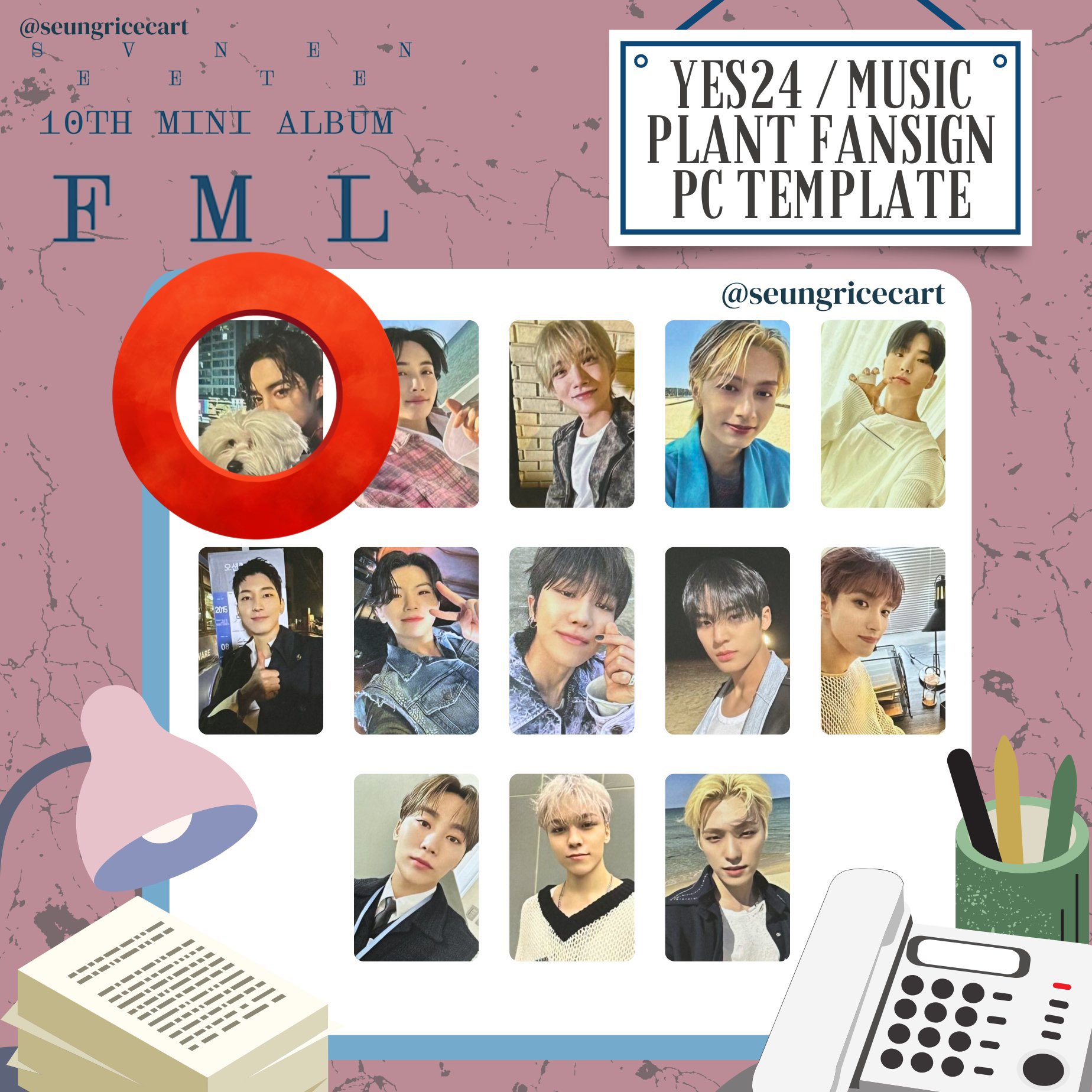 代引き不可】 エスクプス SEVENTEEN FML Yes24 Musicplant K-POP