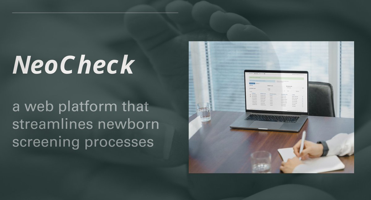bmd_software's tweet photo. 🚼NeoCheck - a web platform that streamlines newborn screening processes. 
📑Learn how to manage screening data with higher efficiency here: https://t.co/NKNTddjBMO 
#NeoScreen #NewbornScreening #NewbornCare #DigitalHealthCare #HIS https://t.co/rjXukOxZxK