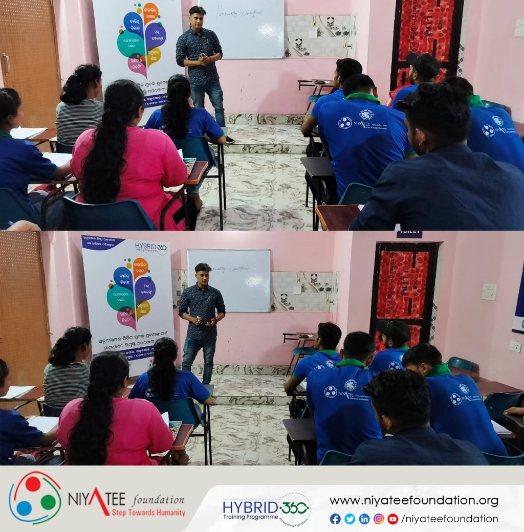 Personality Development Class conducted as a part of Soft Skills for the holistic development of personality of students #Hybrid360.
#dmfangul #anguldistrictadministration #MinistryofSkillDevelopmentandEntrepreneurship #StateEmploymentMission #DepartmentOfEducation