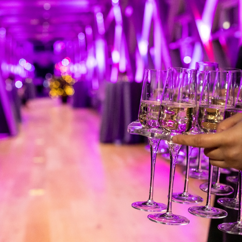 42 metres up, illuminating the night skyline, the latest party is just getting started at Tower Bridge. The bubbles are flowing and staff are poised, ready to welcome guests with a warm greeting.

#TowerBridge #LondonVenue #EventVenue #PartyVenue #Champagne #DrinksReception