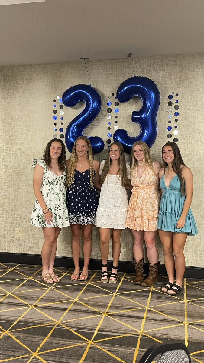 NorthPennGLax's tweet photo. Last night we celebrated the 2023 North Penn Girls Lacrosse team.  If anyone have additional pictures from the banquet please post them in the comments.

Good luck to the seniors.  We hope you take the memories of NPGLax with you, no matter how far you go.  #AlwaysaKnight https://t.co/WZ7xchFCmy
