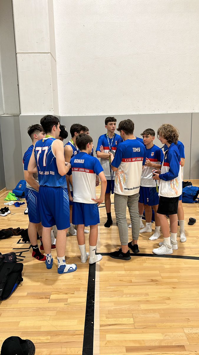 Torneig TIM Andorra Cadet Blanc.
Magnífics dies fent equip i club amb el cadet blau.
3r classificat lliga Arcalís.
Orgull tenir aquests jugadors amb el sentiment de club i d'equip.
Gràcies a l'organització, gràcies als pares i sobretot, gràcies al millor segon entrenador.