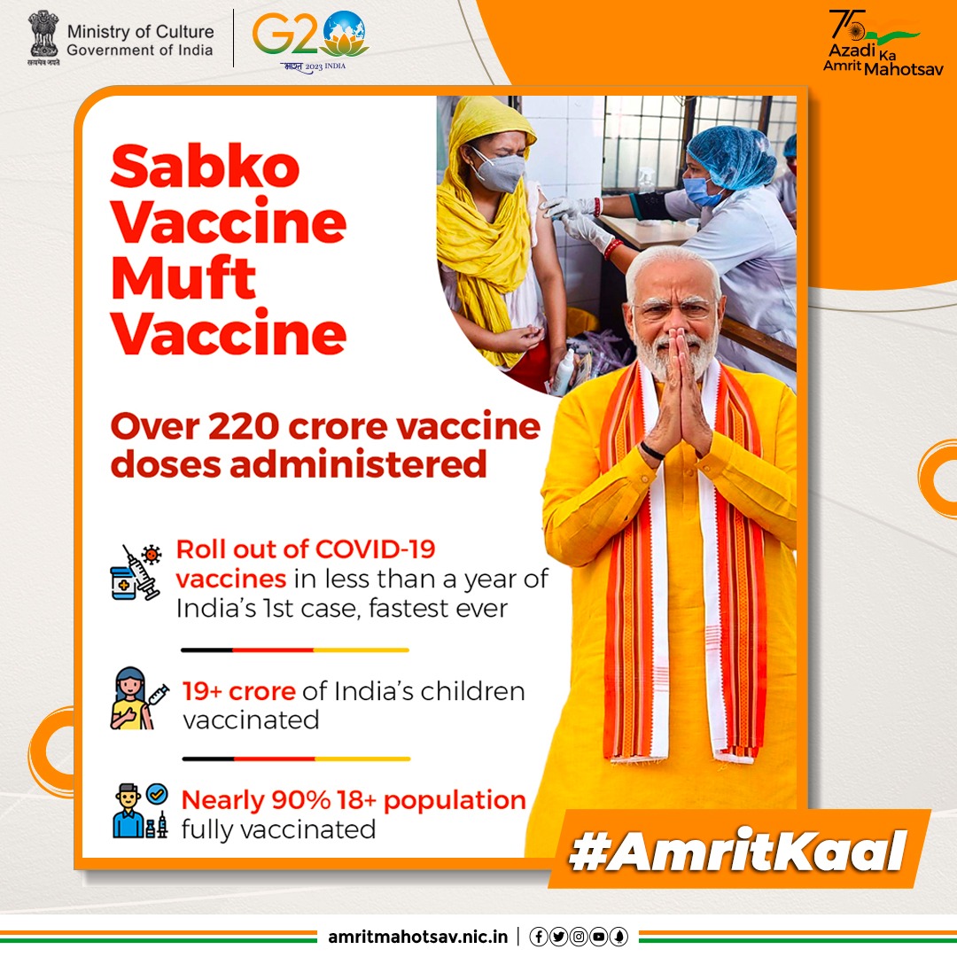 Paving the way for an empowered, healthier, brighter & #AtmanirbharBharat🇮🇳! 

#AmritMahotsav #9YearsOfSeva #AmritKaal #InclusiveDevelopment #SamaveshiVikaas #NariShaktiOfAmritKaal #PMAwasYojana #UjjwalaYojana #MainBharatHoon