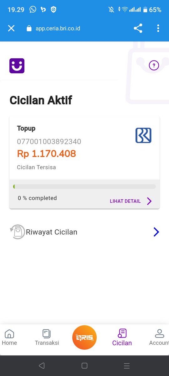 BeatID03's tweet photo. Halo min ko ini gk sesuai ya limitnya?? Dpet 3,7 dipake 1,1 ko sisanya segini??  @kontakBRI https://t.co/6xkw7QSjdj