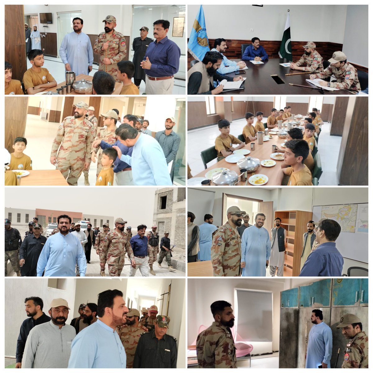 DcKharan's tweet photo. ڈی سی خاران منیر احمد موسیانی نے کمانڈنٹ خاران رائفل ریحان محمود کے ہمراہ کیڈٹ کالج خاران کا وزٹ کیا۔
انہوں نے اکیڈمک بلاک، لائبریری ، پلے گراؤنڈ ، ہاسٹلز اور میس کا معائنہ کیا اور کیڈٹس سے ملاقات کرکے سہولیات کا جائزہ لیا۔
@cs_balochistan
@hamzashafqaat
@MajidBuhair 
@dpr_gob https://t.co/au79AVrdCi