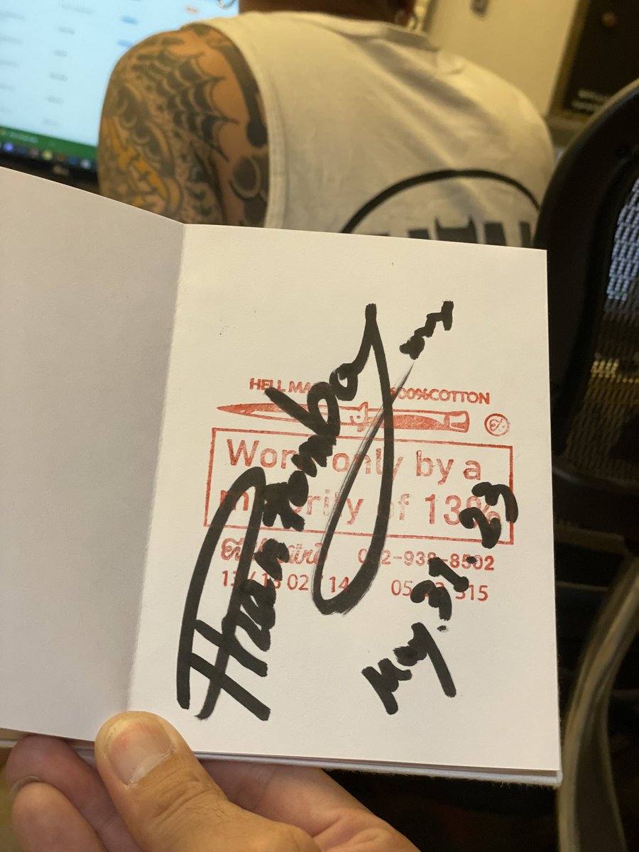 toumahimari's tweet image. HELLSTOREで御朱印頂きました✨

下半期頑張れる🫰

#HELLSTORE
#御朱印