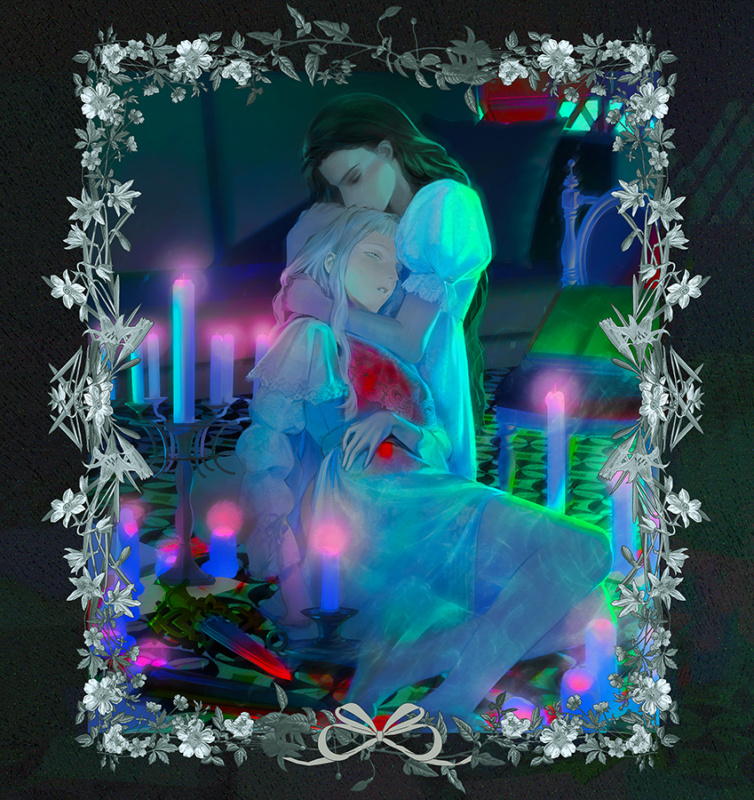 차가운 너는 나만의 천사, 나만의 것. 숨쉬지 않아도 좋아