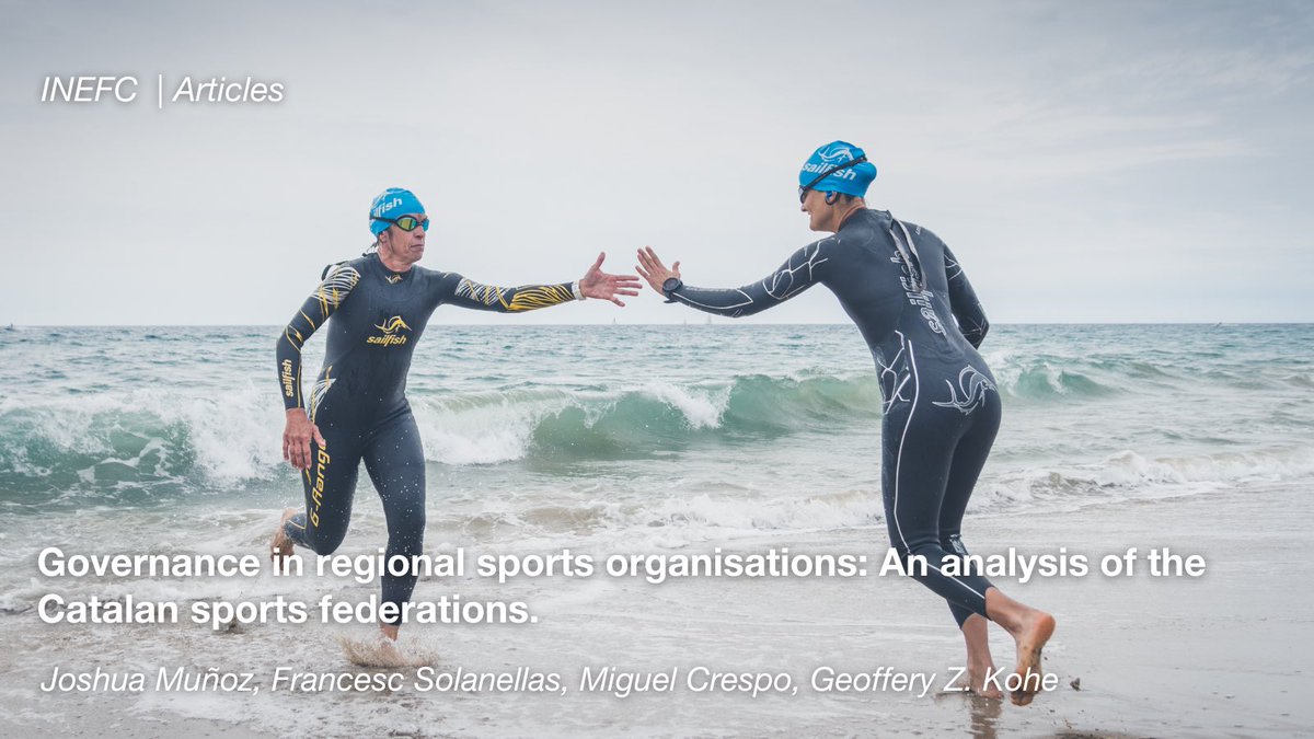 🗞️ ARTICLES | "Governance in regional sports organisations: An analysis of the Catalan sports federations"  

👉  Cogent Social Sciences

🖋️ Joshua Muñoz, Francesc Solanellas, Miguel Crespo, Geoffery Z. Kohe <a href="/giseafe/">GISEAFE</a> 

➡️ tuit.cat/L5Ntn