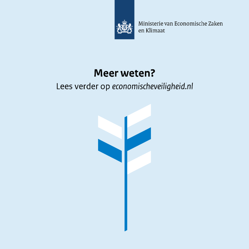 Ministerie_EZK's tweet photo. Micky Adriaansens (@MinisterEZK) lanceerde vandaag het Ondernemersloket Economische Veiligheid. Daarnaast treedt op 1 juni de Wet Vifo in werking. De twee hulpmiddelen versterken de economische weerbaarheid van ons bedrijfsleven. 

Nieuwsbericht ⤵️

https://t.co/ofxQlQVFn2