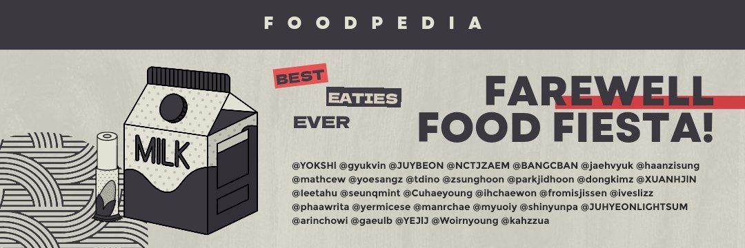 FOODPEDlA's tweet photo. Dress code: black and white. 
Display name: Best Eaties, your name.

https://t.co/U66NU58lPY https://t.co/UGl0ZeMj0j