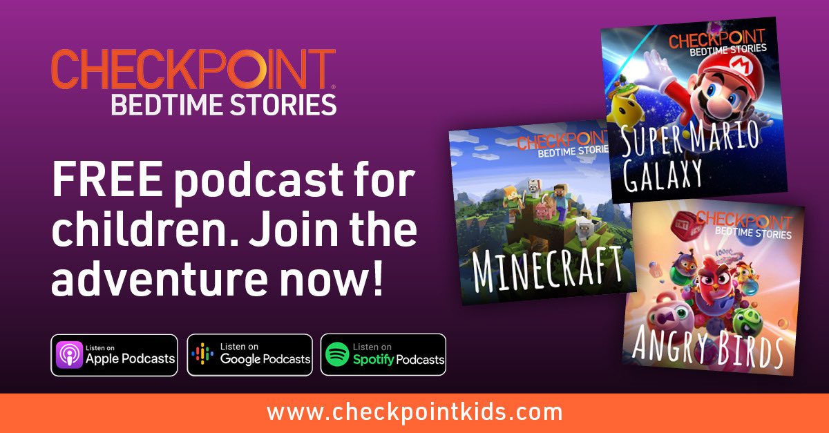 🌙✨ Drift off to dreamland with Checkpoint Kids Bedtime Stories! 🎧📚 Let the soothing stories transport your little ones on magical journeys through games. It's a free podcast that makes bedtime truly enchanting!#CheckpointKidsBedtimeStories #ChildrensPodcast #BedtimeRoutine'