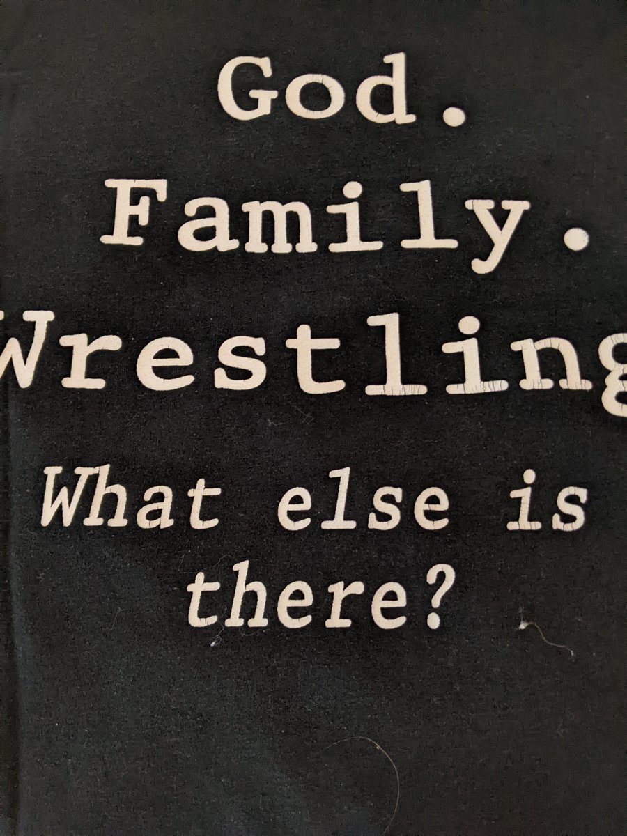 TheRobbyBell's tweet image. Day31.9 #WrestlingShirtADayInMay @DutrowJim @ShirtADayInMay #JesusTrained @rambo_jordan @jeffjordanscc