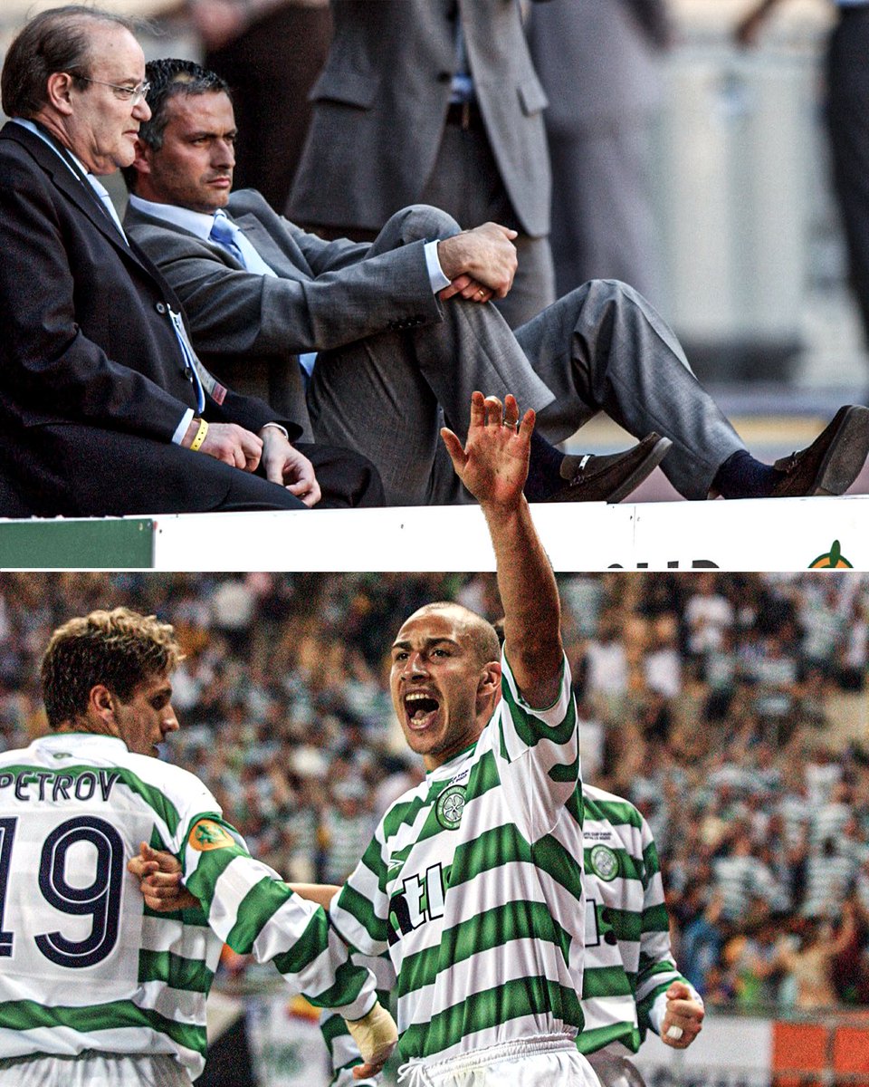 Henrik Larsson is the last player to score against Jose Mourinho in a European final.

The year was 2003 😯