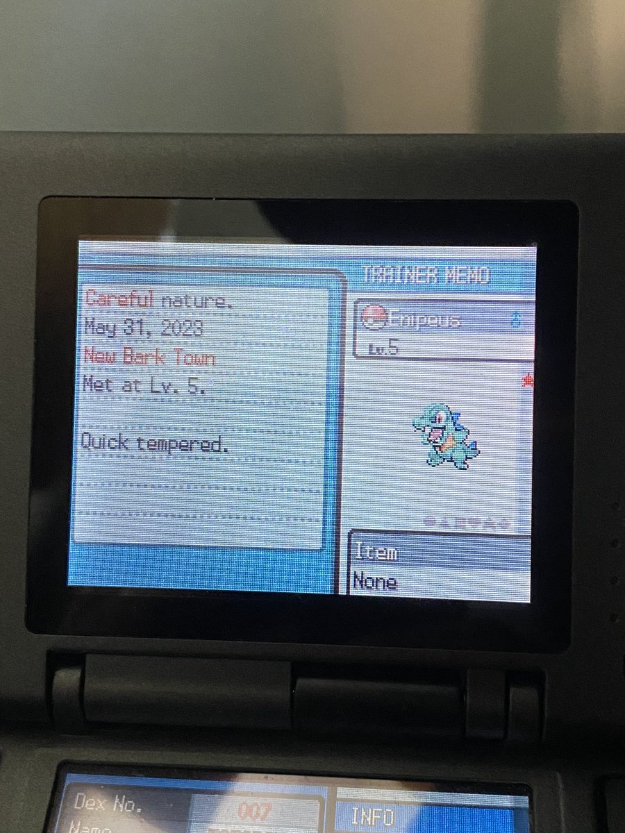 Shiny Totodile found after 2559 seen!✨  

Second phase for my Chikorita completed in one day! My first 2 in one day for a while with non-method. Let’s make it 3? 👀
 
#pokemon #shinypokemon #shinyhunt #fullodds