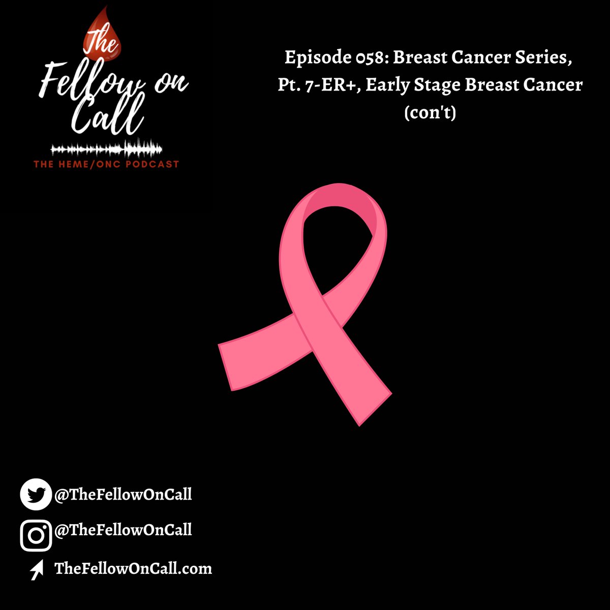 Time for part ✌️of our early stage ER+ #breastcancer discussion! Let's round our great discussion, focusing on more high yield topics you need to know to care for your patients (& for exams!) #ICYMI highly recommend checking out episode 057 first! Link in bio! #BCSM #ASCO23