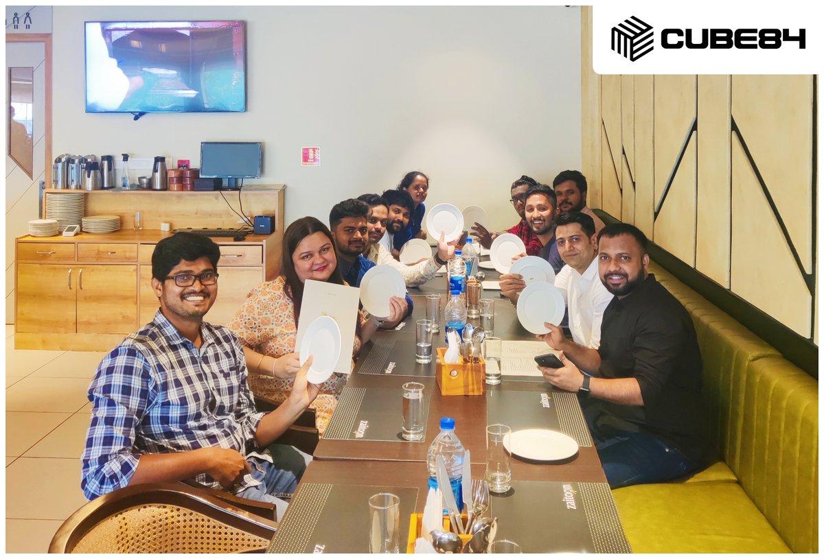 We are hungry for knowledge 😎

From sharing insights to exploring new horizons, Hema's team lunch ignited inspiration and sparked meaningful connections. It was an absolute blast, and we're excited for continued growth together!

#teamlunch #CUBE84 #collaboration