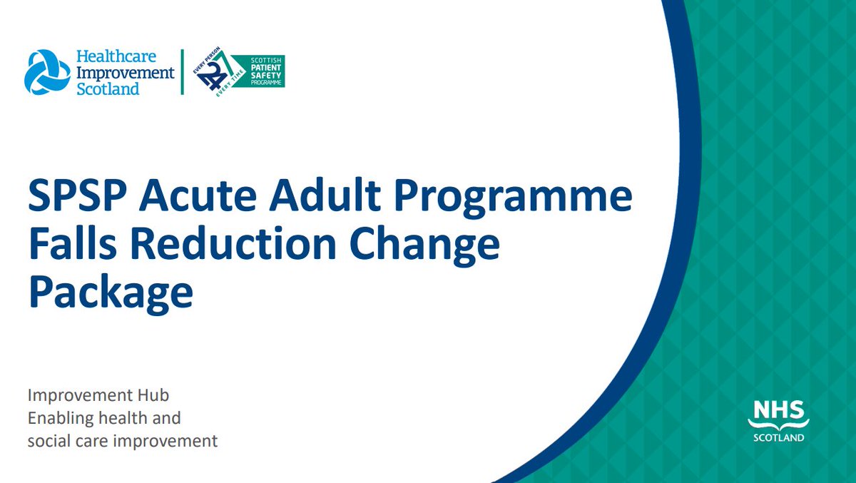 Delighted to share our refreshed 2023 SPSP Acute Adult Falls Reduction Driver Diagram and Change Package, a great resource to support falls improvement.

Available here: 

ihub.scot/media/10098/20…

#spspFalls #SPSP247