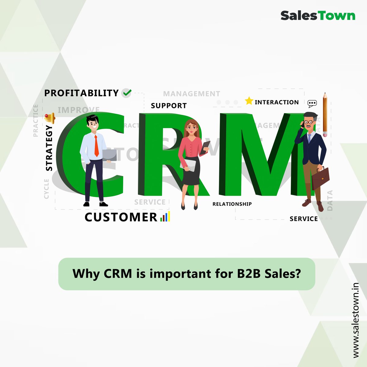 Experience the power of CRM in the B2B world, fueling growth and fostering lasting connections! #CRMAdvancement
.
.
For more information: bit.ly/3HenpsP
.
.
#salestown #B2Bgrowth #CRMsuccess #B2Brelationships #crm #FuelingGrowth #CRMstrategy #B2Bexcellence #CRMforSuccess