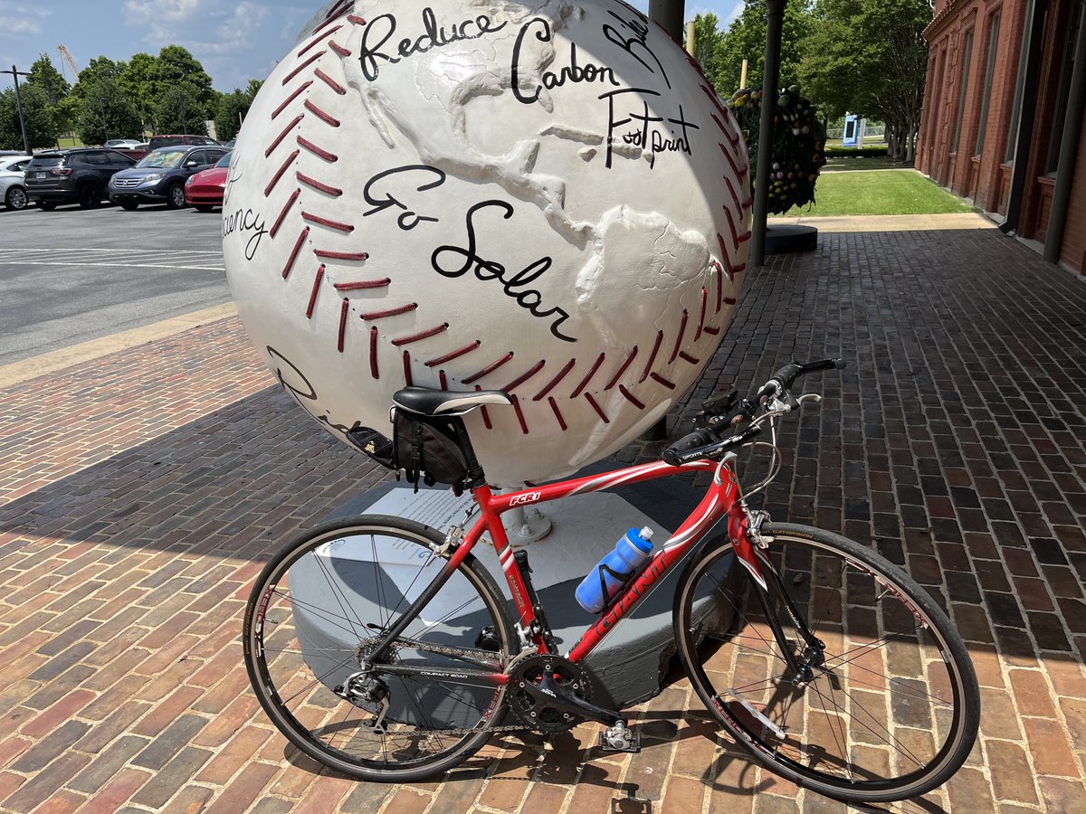 jdimig's tweet photo. Great Memorial Day weekend - 100 miles of riding. #850challenge Clinton Presidential Library with the bridge architecture - maybe US Congress and President can start building bridges - Debt Ceiling vote this week https://t.co/2Hl1vbgmKe