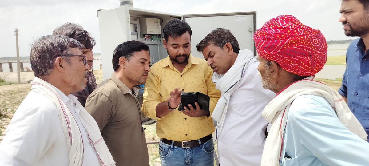 NHPConnect's tweet photo. The Rajasthan WRD has conducted one day #workshop on #AWLR(Automatic Water Level Recorder)installed at Mashi Dam, under #NationalHydrologyProject for officers of WRD of Rajasthan, Farmers & WUA members in Mashi Dam, District tonk on 31.05.23
@subodhyadav111
@CWCOfficial_GoI https://t.co/1u8BgiHdc5