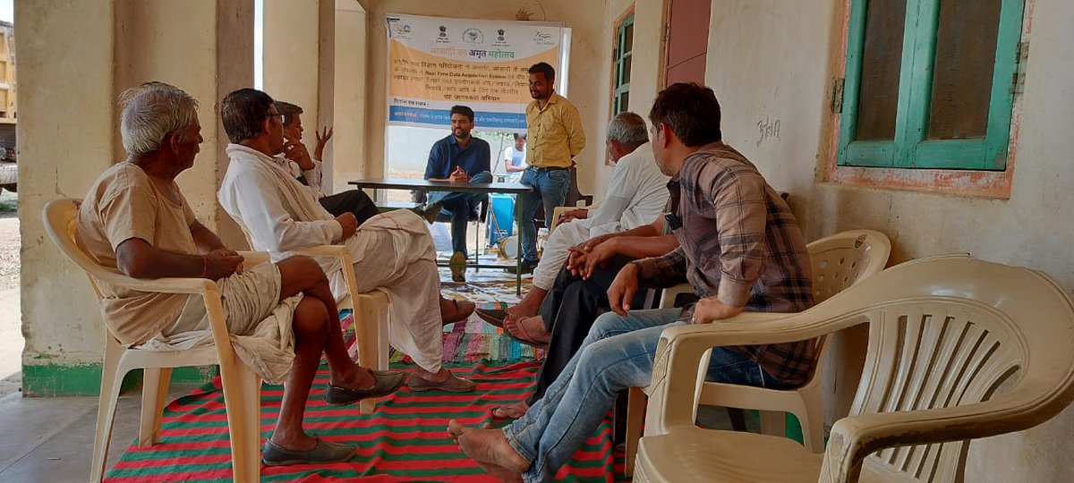 NHPConnect's tweet photo. The Rajasthan WRD has conducted one day #workshop on #AWLR(Automatic Water Level Recorder)installed at Mashi Dam, under #NationalHydrologyProject for officers of WRD of Rajasthan, Farmers & WUA members in Mashi Dam, District tonk on 31.05.23
@subodhyadav111
@CWCOfficial_GoI https://t.co/1u8BgiHdc5