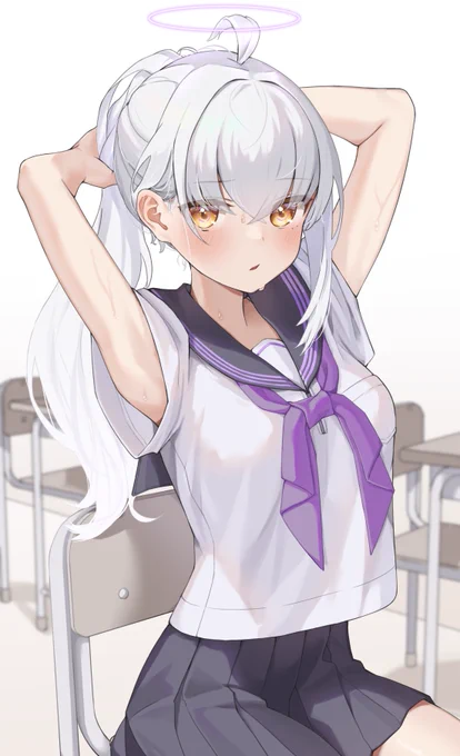 『今日あつくない?』な天使ちゃん