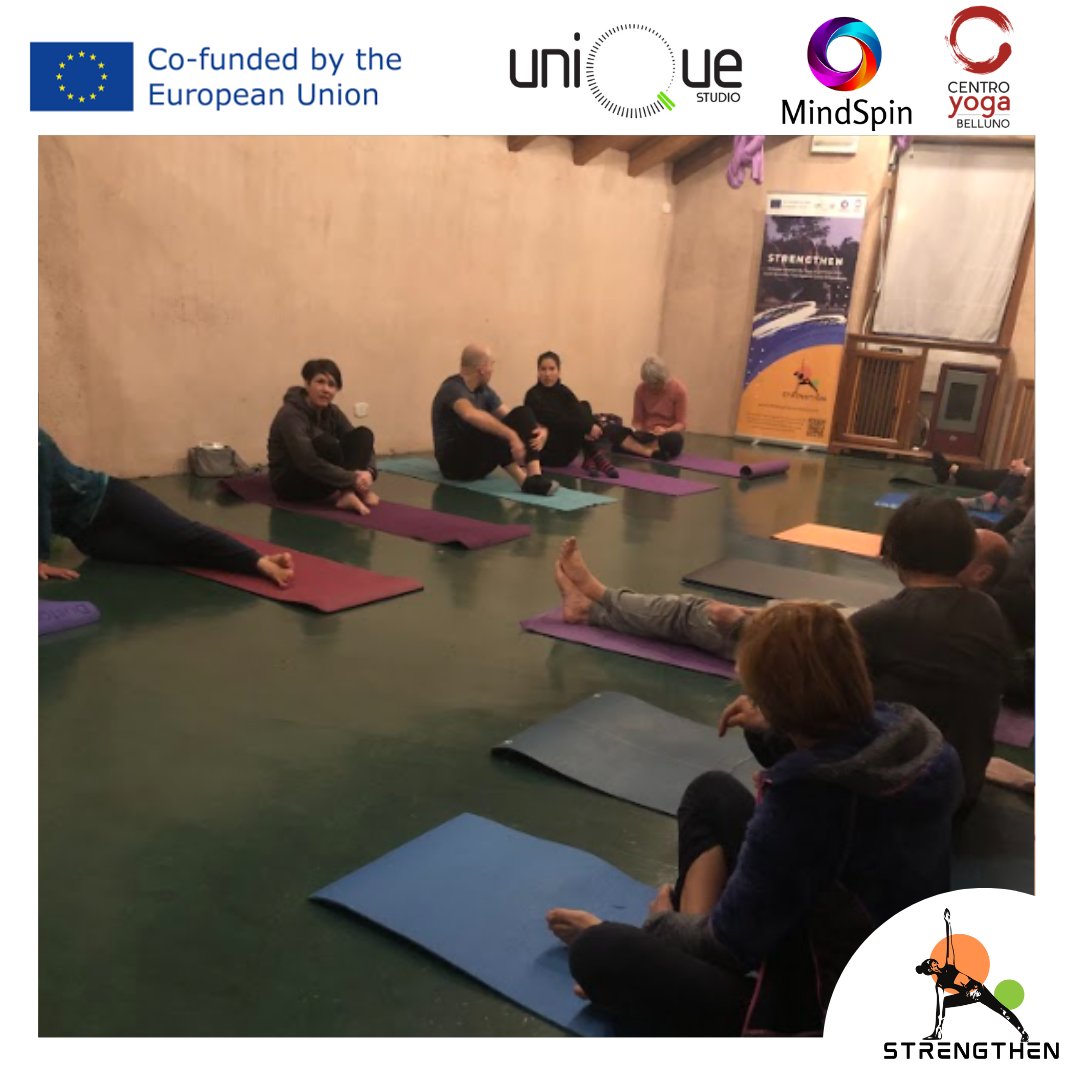 💪The 8th lesson of the second series was successfully completed at Centro Yoga Belluno.

#ErasmusPlus #BeActive #erasmusplussport #eustrengthen #strengthenproject #mindspincyprus #mindspin #uniquepilatesstudio #centroyogabelluno