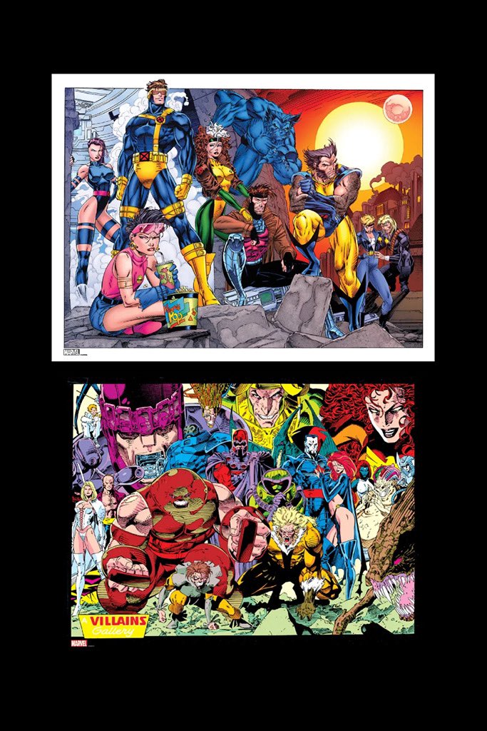 X-Men covers by @JimLee. Dropping today via @BottleneckNYC. Villains will be available in regular & variant editions

posterpirate.co/comics/x-men-b…

#XMen #ComicArt #comiccovers #LimitedEdition #posterdrop #Marvel