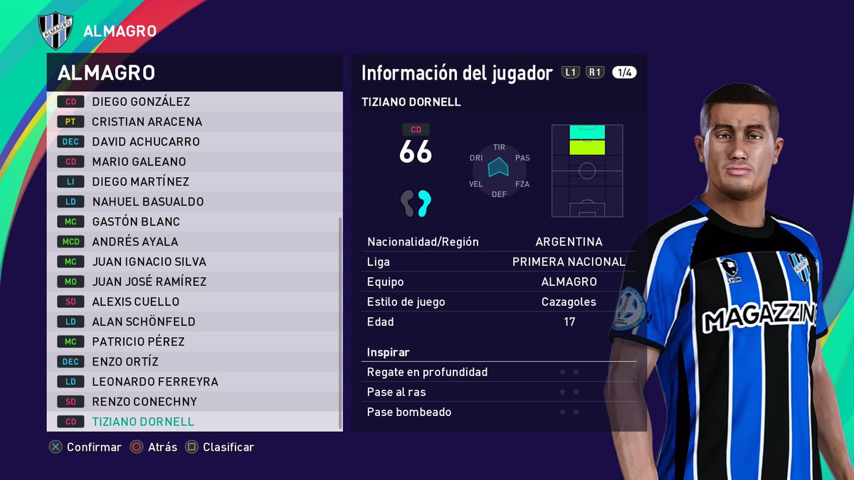 juanmdenize's tweet image. Breve repaso de lo que va a traer la actualización del #OptionFile de la #PrimeraNacional V 2.0:
* Mejoras a algunos jugadores
* Jugadores que antes no estaban agregados por algún error
* Nuevas transferencias
* Juveniles que ya debutaron o estuvieron en el banco