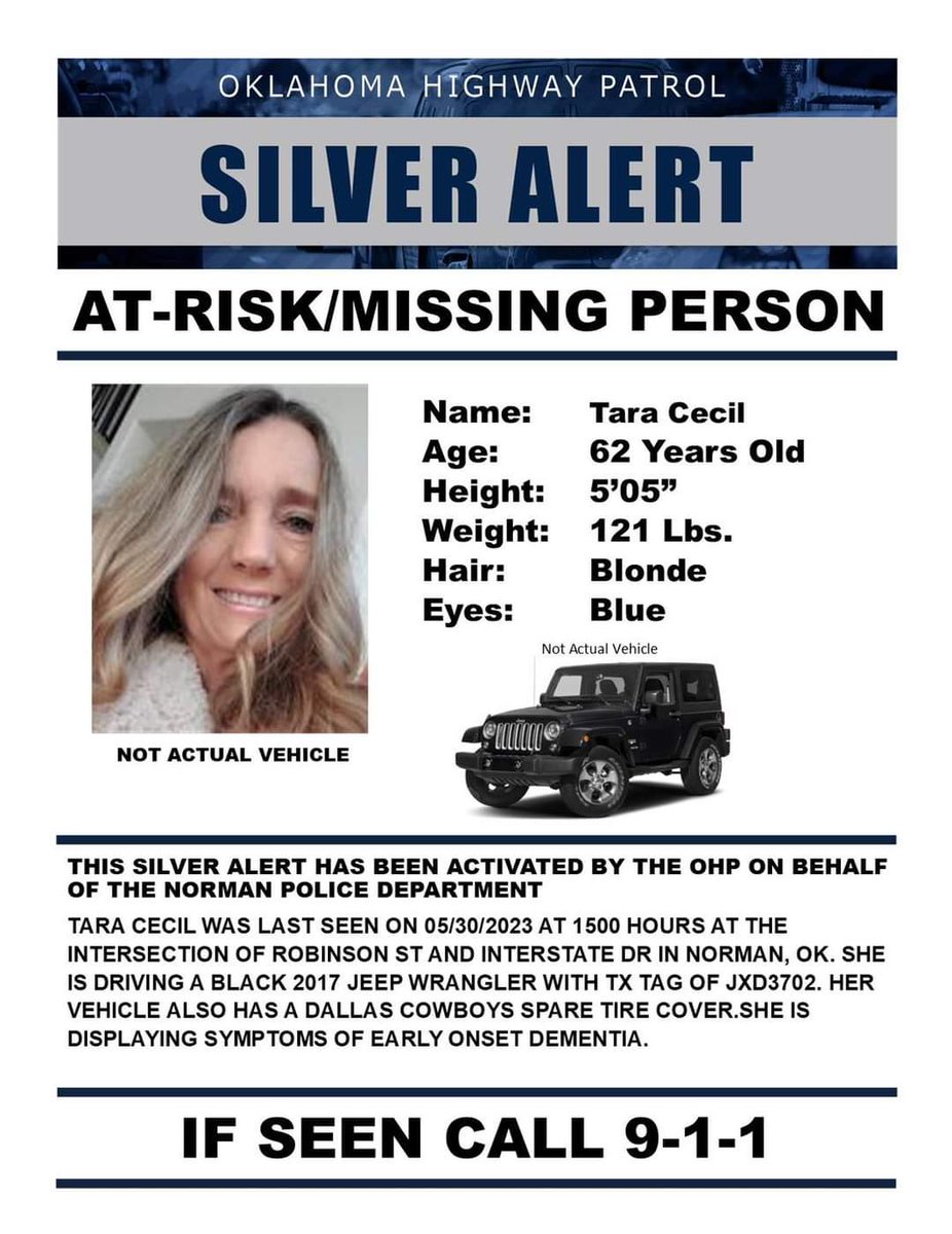#SilverAlert #MissingPerson #NeverGiveUp 

Join us on Facebook 👇 
facebook.com/groups/1010788…