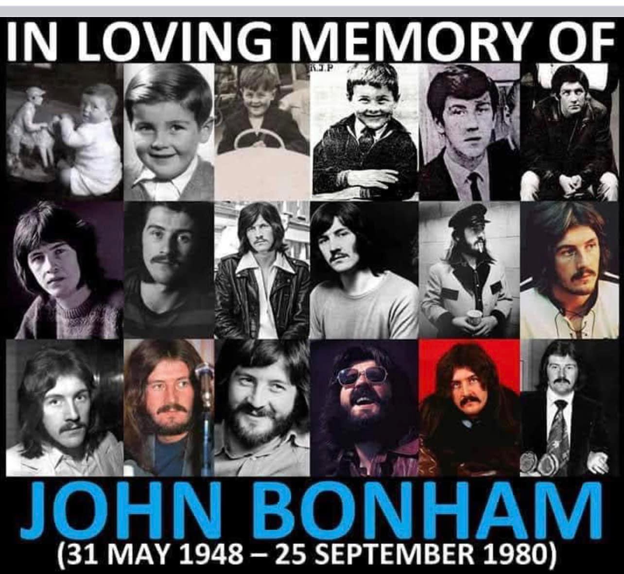 Happy birthday to  John Bonham!
John Bonham!
John Henry Bonham! -Robert Plant 