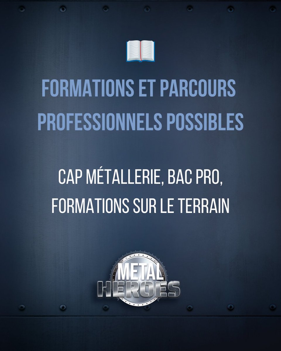 Cesame_ffb's tweet photo. [METAL HEROES🦾] 
Steven a fait découvrir à Alexandre le métier d'installateur-poseur. Retrouvez ses skills 💥

➡️ En savoir plus sur le métier d'installateur-poseur : https://t.co/S2bw3PDeSg

➡️ En savoir plus sur les filières d'enseignement : https://t.co/IMVeBS2jjN