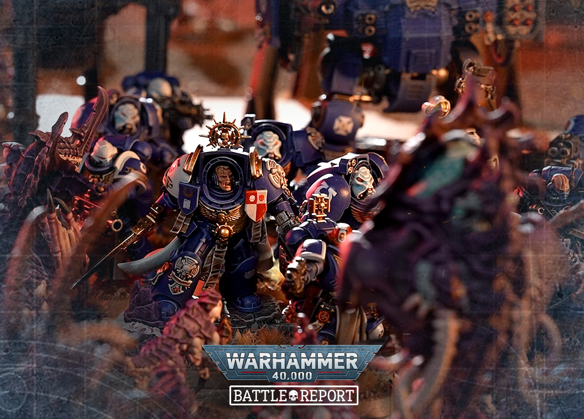 warhammer's tweet photo. ⚔️ Watch this week's Battle Report for free and get a look at how #New40K works. 

https://t.co/2OZ7eHXixi 

#WarhammerCommunity #WarhammerPlus https://t.co/HNtZCPVVe5